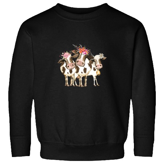 Cow Pet Wreath Herd That Cow Lovers Own Farmer Sweatshirts