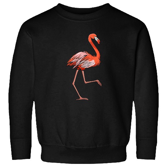 Flamingo Pet Art Design Illustration Bird Sweatshirts