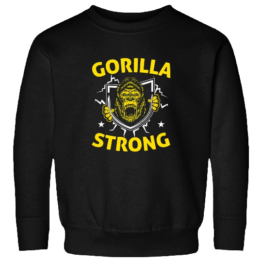Gorilla Pet Strong Ape Lover Monkey Whisperer Zookeeper Sweatshirts