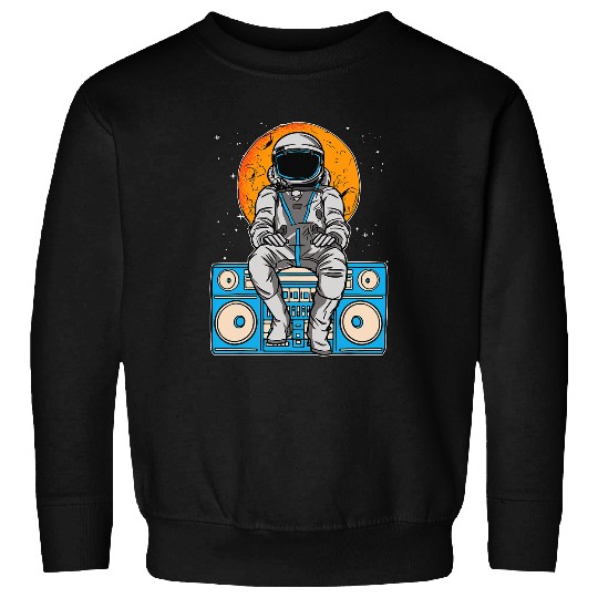 Astronaut Job Radio Space Astronaut Lover Astronomy Science Radio Space Sweatshirts