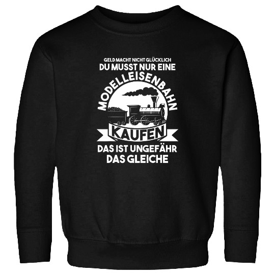 Model railway train railway Sweatshirts