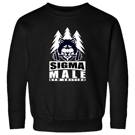 Sigma Male Grindset Weightlifting Fitness Gym Edition Sweatshirts