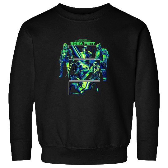 Book Fun Star Wars The Book Of Boba Fett Paz Vizla Mando Darksaber Sweatshirts