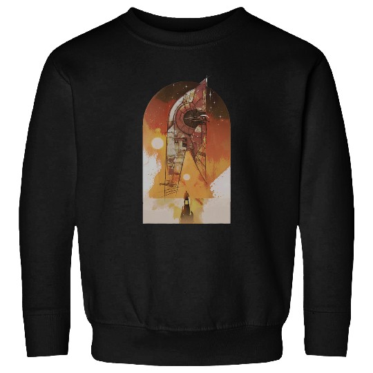 Book Fun Star Wars The Book of Boba Fett Ship Tatooine Sweatshirts