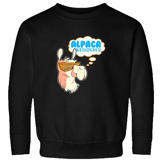 Llama Pet Alpacas Fluffy Llama Animal Alpaca Whisperer Sweatshirts
