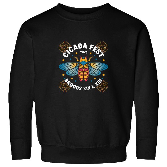 Entomology Cicada Lover Cicada Fest 2024 Broods XIX 2XIII 23 Sweatshirts
