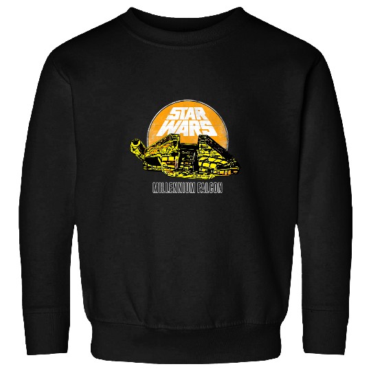 Book Fun Star Wars Millennium Falcon Comic Book Style Sweatshirts