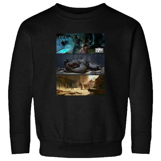 Book Fun Star Wars The Book of Boba Fett Chapter 11 Sweatshirts
