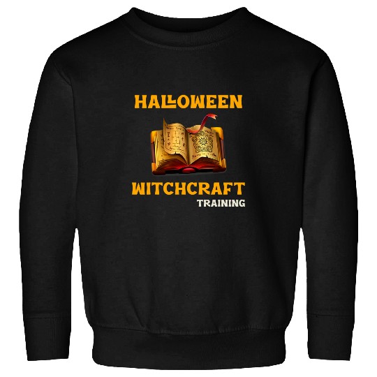 Book Fun Novelty Witchcraft Spell Book Witch in Training Sweatshirts