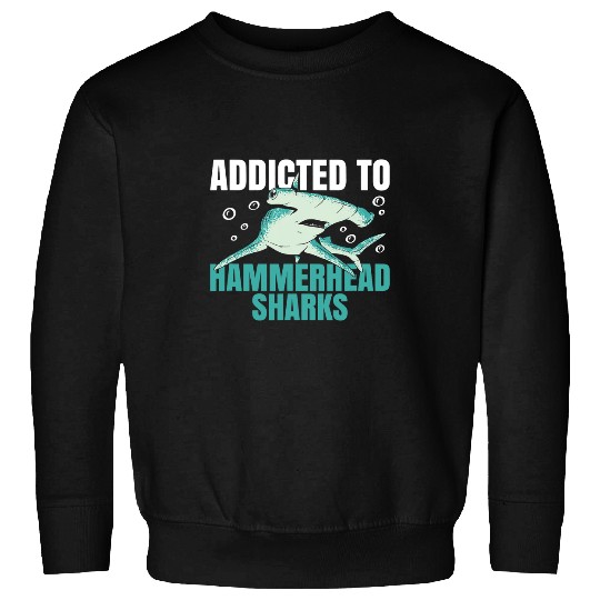 Shark Pet Great Hammerhead Shark Design for a Hammerhead Sweatshirts