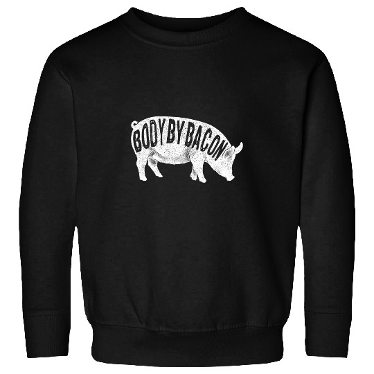 Pig Pet Bacon Keto Diet Food Breakfast Pig Meat Lovers Bacon Lovers 01 Sweatshirts