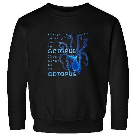 Octopus Pet Giant Squid Cute Gift Marine Biology Sweatshirts