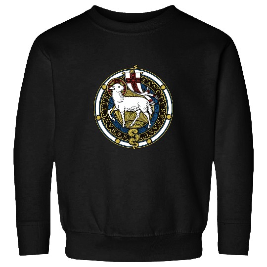 Sheep Pet Agnus Dei Lamb of God Catholic Sweatshirts