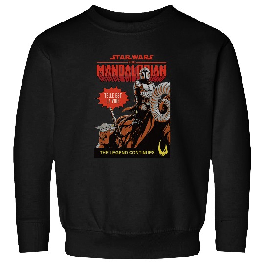 Book Fun Star Wars The Mandalorian Telle Est La Voie Comic Sweatshirts
