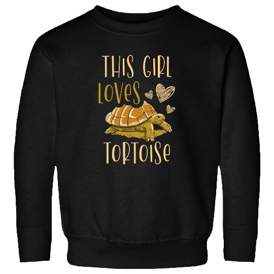 Turtle Pet This Girl Loves Tortoise Sea Turtle Lover Marine Biologist Sweatshirts