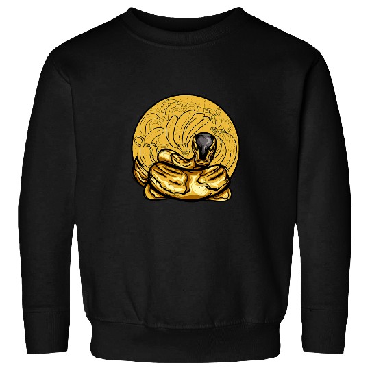 Python Pet ball python coral python noodle reptile snake animal Sweatshirts