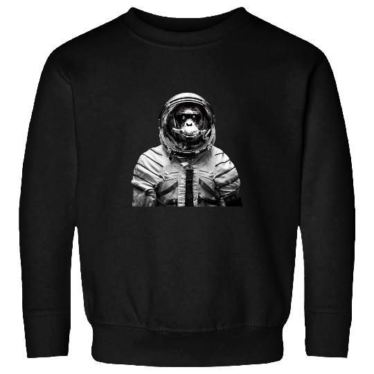 Astronaut Job Ape Space Travel Chimpanzee Astronaut 4 Sweatshirts