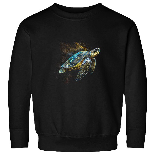 Turtle Pet Tortoise Waterturtle Ocean Natural Environment 1 9 Sweatshirts
