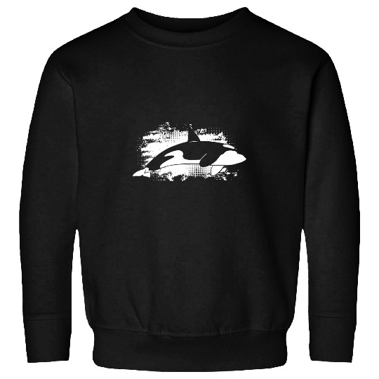 Whale Pet Orca Killer Whale Ocean Animal Art Marine Biologists Sweatshirts