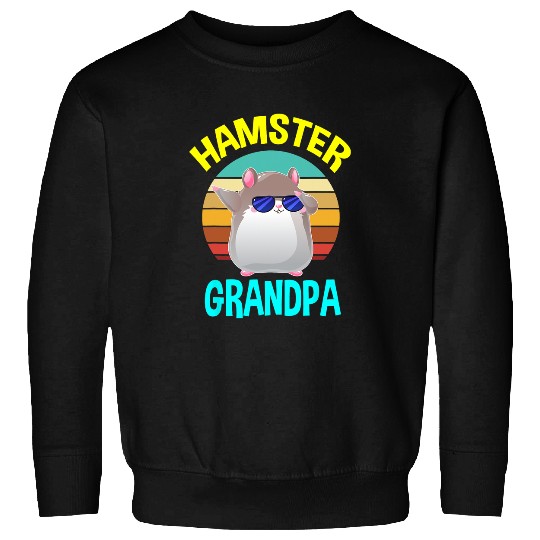 Hamster Pet for Grandpa Granddad Cute Funny Costume Gifts Sweatshirts