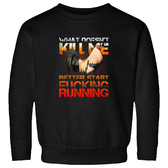 Chicken Pet Rooster Funny Cock Fight Sweatshirts