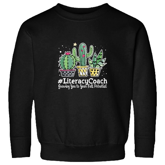 Cute Literacy Coachs Appreciation Week Back to School Sweatshirts