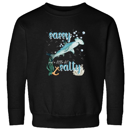 Shark Pet Hammerhead Shark Sassy Salty Attitude Sweet Southern Preppy Sweatshirts