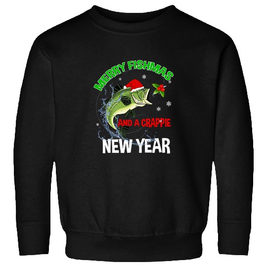Fishing Fun Merry Fishmas Fish Fishing Christmas xmass Pajama Sweatshirts
