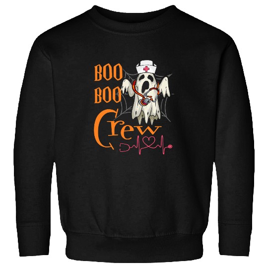 nurses Job boo boo crew nurses s halloween nurses s 2women Sweatshirts