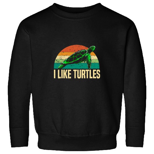Turtle Pet I Like Turtles for a Tortoise Funny Sea Turtle Lovers 162 Sweatshirts