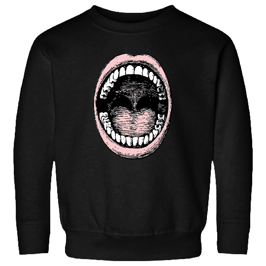dentists Job Big Mouth Open Say Aaah dentists Perfect Gift Popular Design Sweatshirts