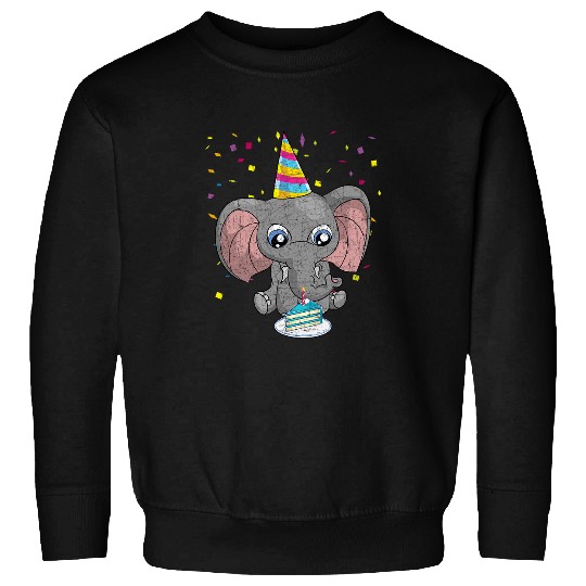 Elephant Mammal Africa Safari Animal Lover Birthday Party Animal Sweatshirts