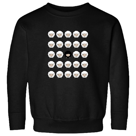 Sheep Pet Black Sheep Outer Sheep Funny Design Sweatshirts