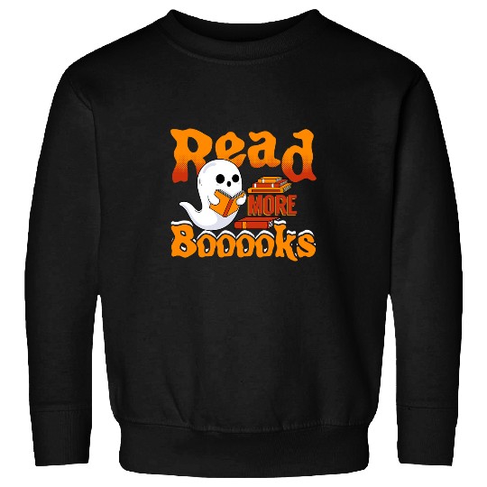 Book Fun Read More Booooks Halloween Books Reading Bookworm Sweatshirts