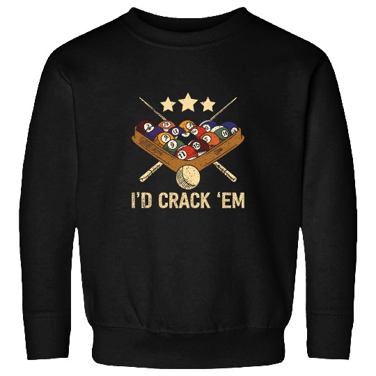 Sport Billiard Pool Billiard Team 8 Ball Pool Billiard Player Billiard 8 Sweatshirts