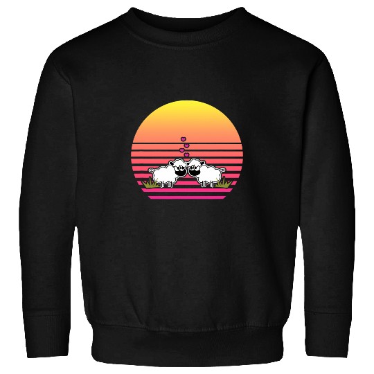 Sheep Pet vintages Retro Sheep Sheep Lamb Farmer 13 Sweatshirts