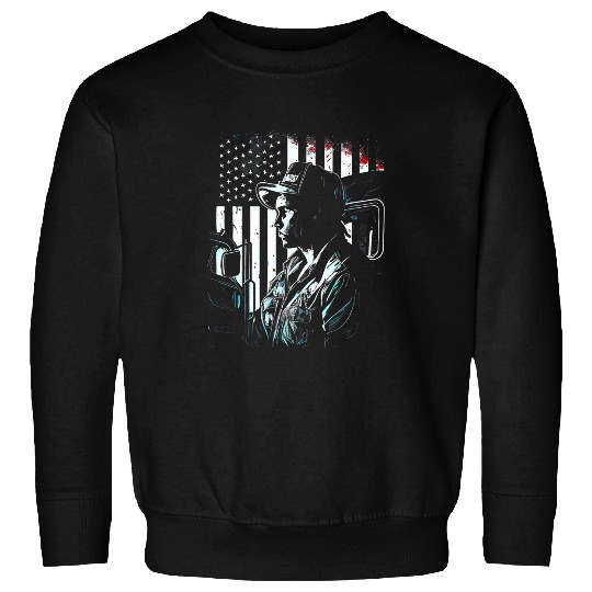 Truck Fun American Big Rigs Diesel Truck Driver 12 Sweatshirts