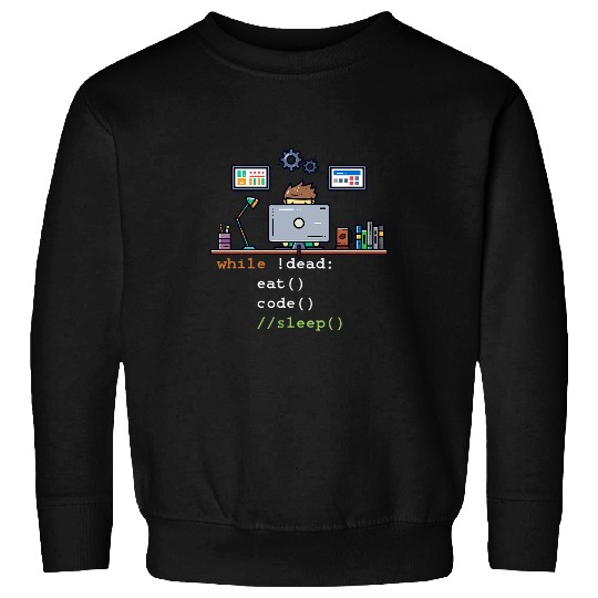 Python Pet Computer Science Python Programmer Eat Code Sleep Sweatshirts