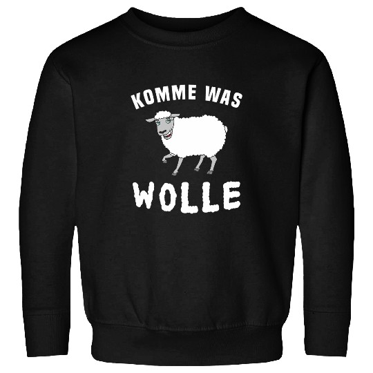 Sheep Pet Komme Was Wool Knitting Sweatshirts