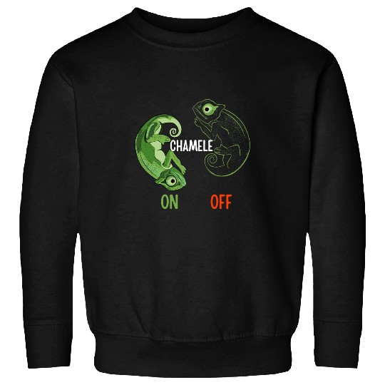 Chameleon Pet Chameleoff Reptile Lizard Terrarium Sweatshirts