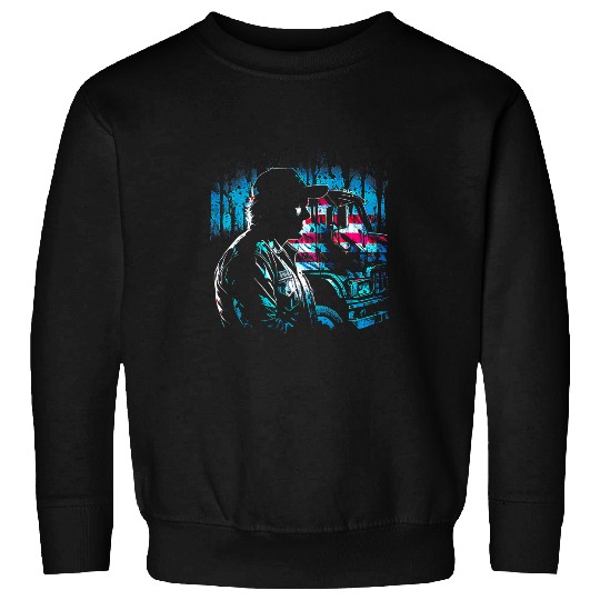 Truck Fun American Big Rigs Diesel Truck Driver 14 Sweatshirts