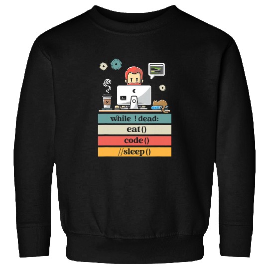 Python Pet Computer Science Python Programmer Eat Code Sleep Coder Sweatshirts