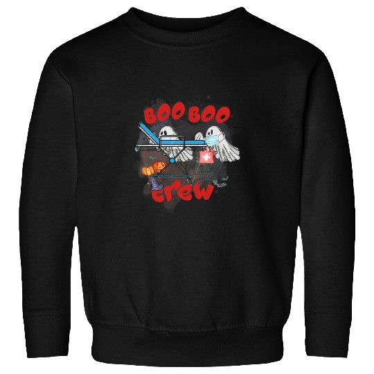 nurses Job Boo Boo Crew Doctor Paramedic EMT nurses Halloween 30 Sweatshirts