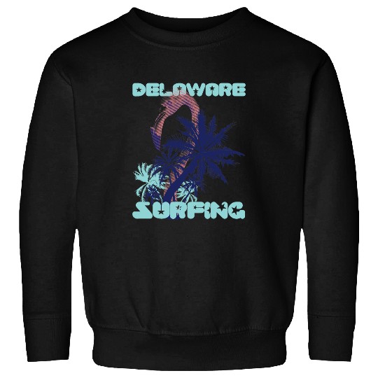 Flamingo Pet Delaware Palm trees Vacation Ocean Sweatshirts