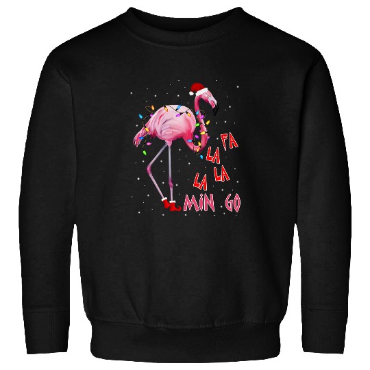Flamingo Pet Fa La La La mingo Flamingo Christmas Pajamas xmass Holiday 157 Sweatshirts