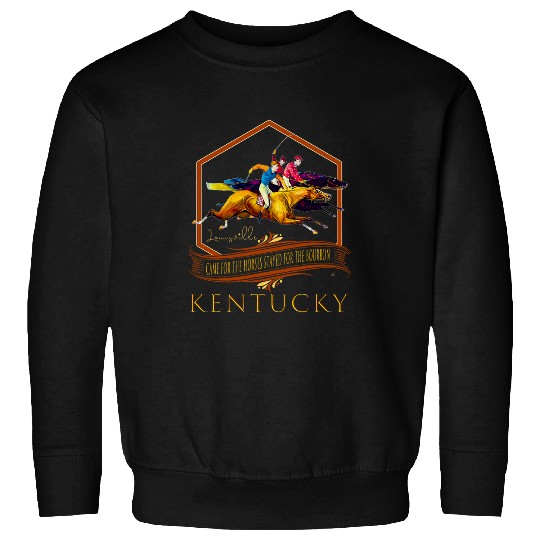 Horse Pet Louisville Kentucky vintages Horse Racing Bourbon Souvenir Sweatshirts