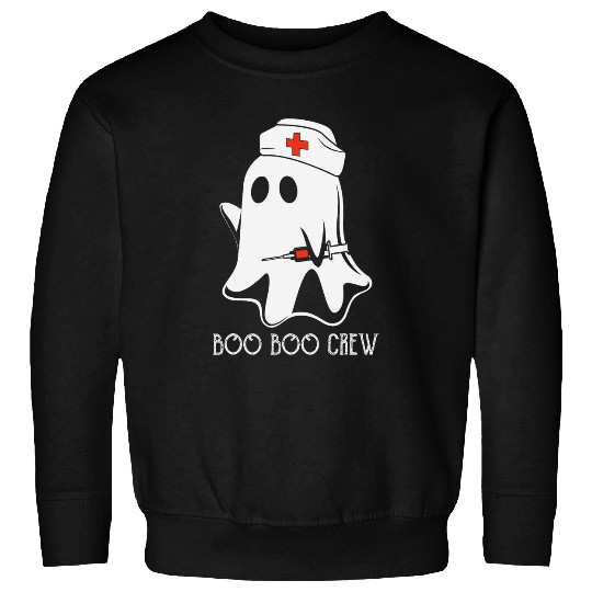 nurses Job Boo Boo Crew nurses Halloween Funny Nursing Men Women Sweatshirts