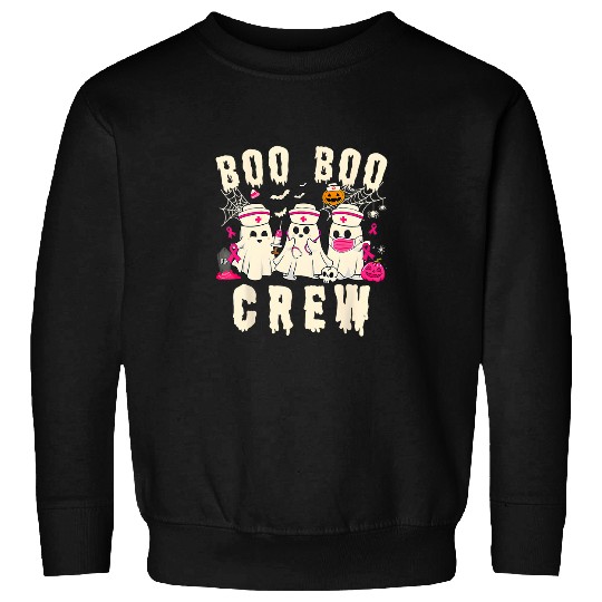nurses Job Boo Boo Crew Halloween Paramedic nurses RN ER NICU LPN 14 Sweatshirts
