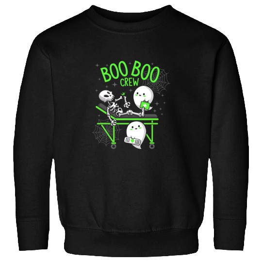 nurses Job Boo Boo Crew Doctor Paramedic EMT nurses Halloween 35 Sweatshirts