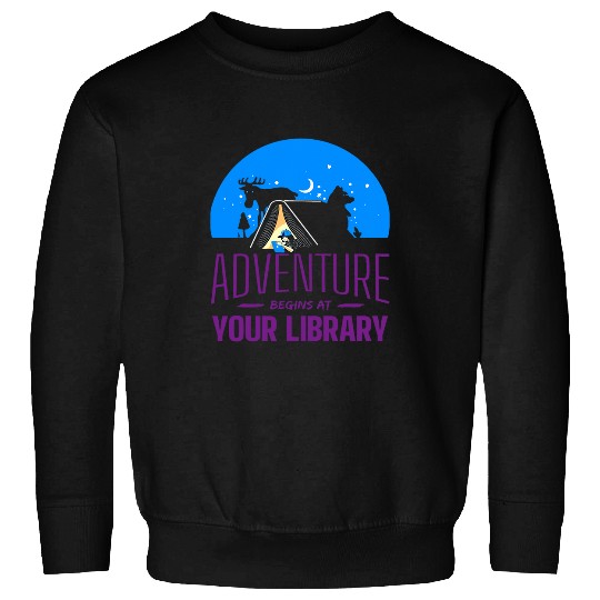 Book Fun Summer Reading Program 04 Adventure Begins at Your Library 05 Sweatshirts